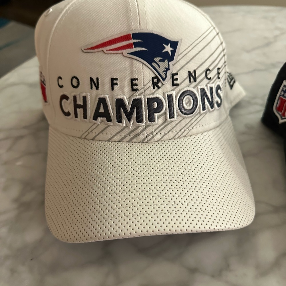 Patriots SuperBowl LI & Conference champions BOTH Hats w tags - both hats - Picture 4 of 7